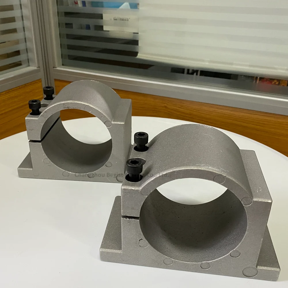 Держатель мотора шпинделя CNC Крепежный Кронштейн монтажный зажим корпуса 80 мм для гравировального Станка