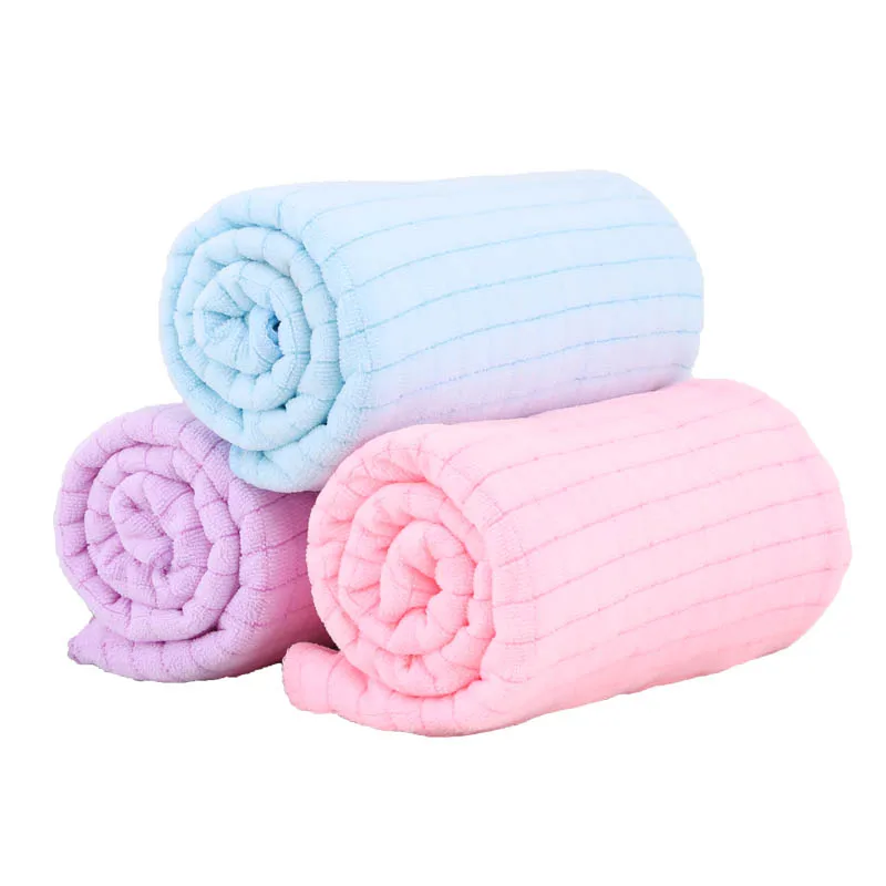
Waffle Weave Polyester Eco Friendly Microfiber Big Bath Edgeless Golf Bath Wrap Towel 