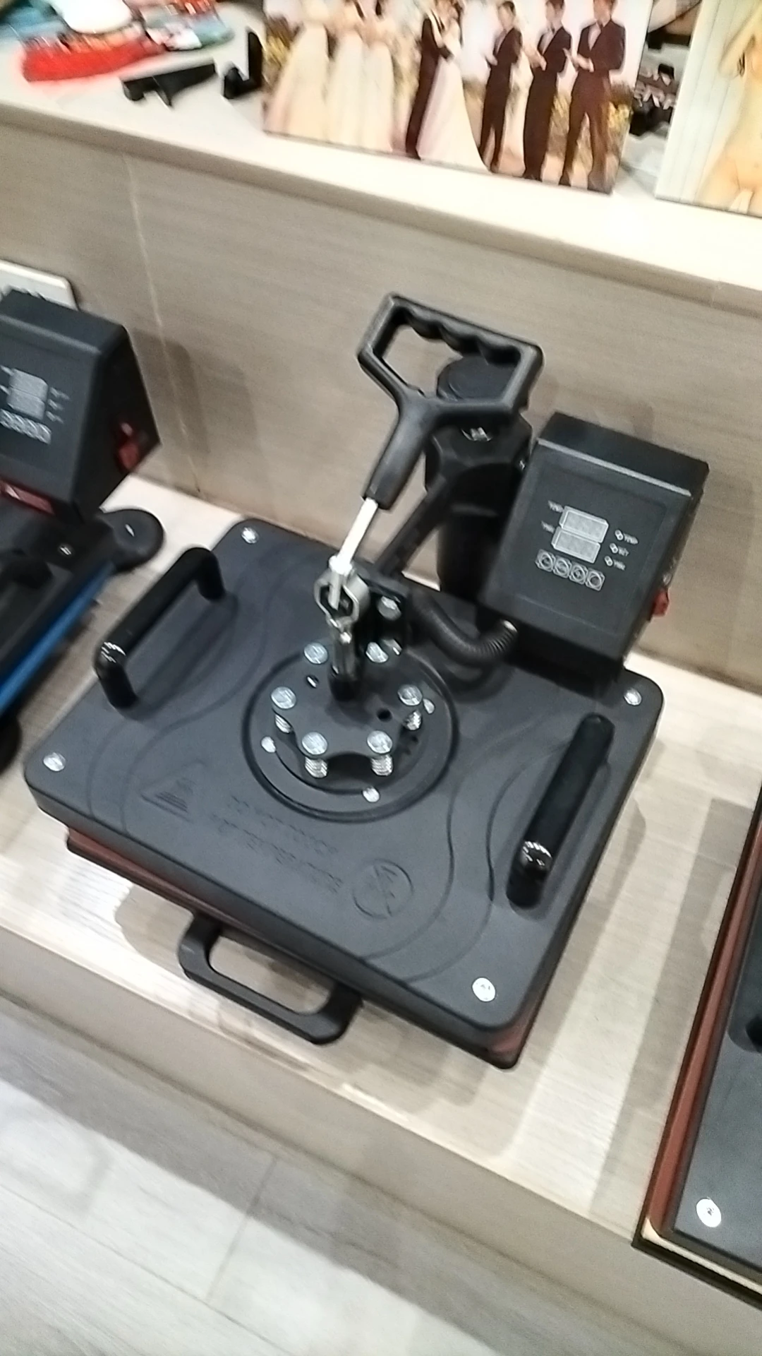 All-In-One 8-in-1 Combo Heat Press Transfer Machine for T-Shirts Hats Mugs Cups Bottles