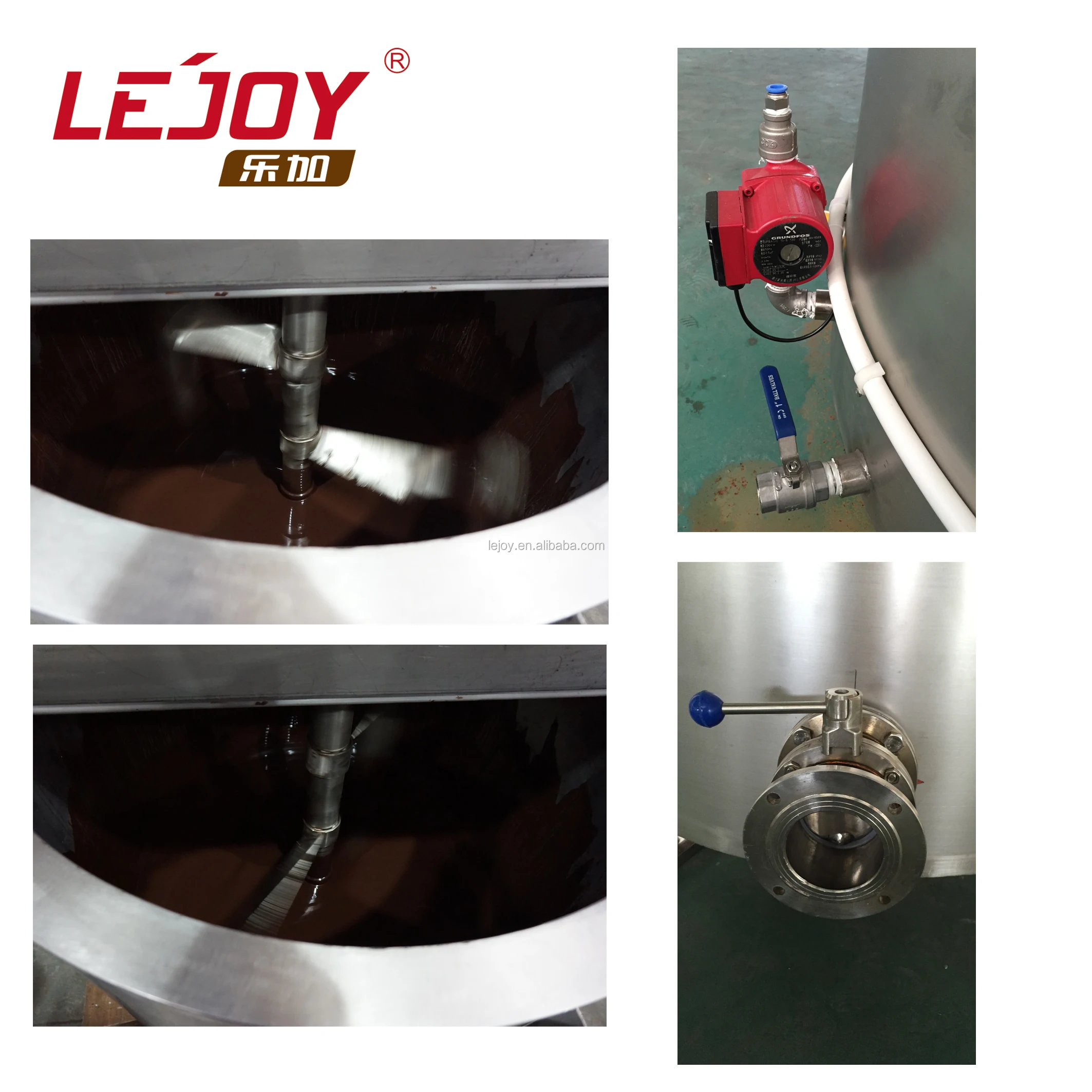 1000L High Quality Chocolate Tempering Tank