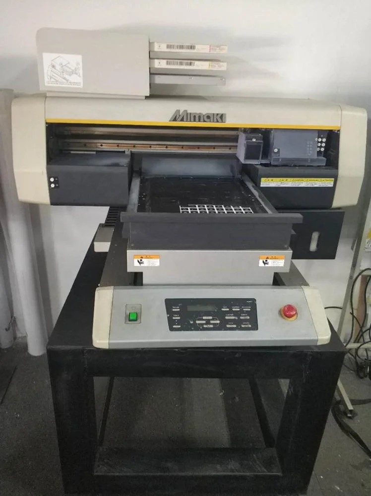 Used/Recycle/Second Hand Mimaki A3FX UV flatbed printer equipped with 3pcs used Ricoh gen4 heads