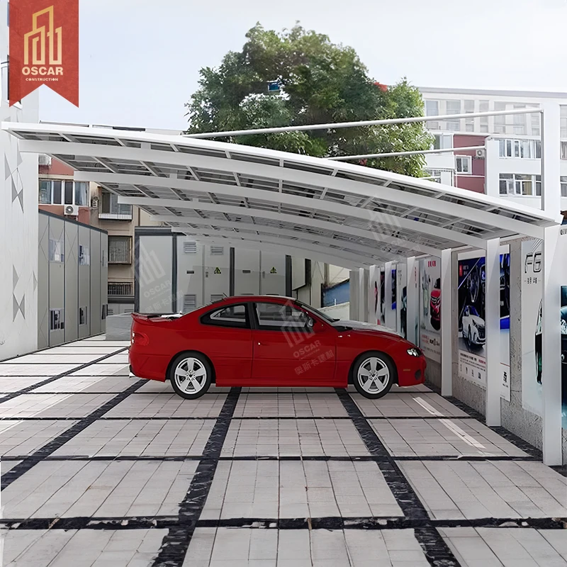 Сборный стальной автомобильный гараж/портативный металлический гараж для самостоятельного хранения