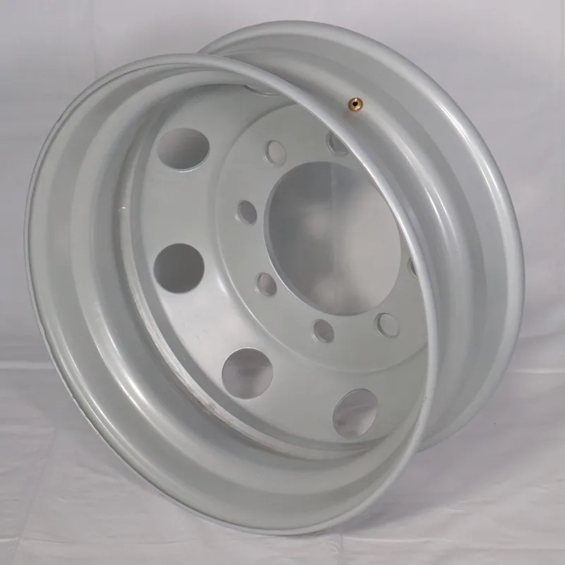 
22.5*7.50 Inch Truck Steel Wheels 10 Holes Wheel Rim For Trucks From China Factory 