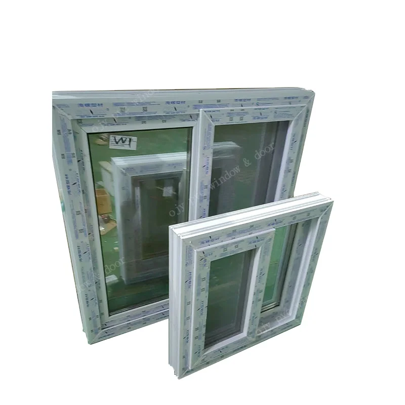 Professional small pvc sliding basement sound proof window for home soundproof casement windows  with factory price