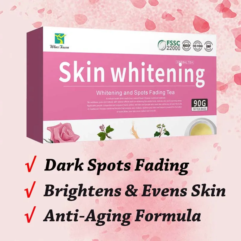 2024 Hot Sell Woman Health Beautiful All Skin Types Whitening And Spots Fading Tea