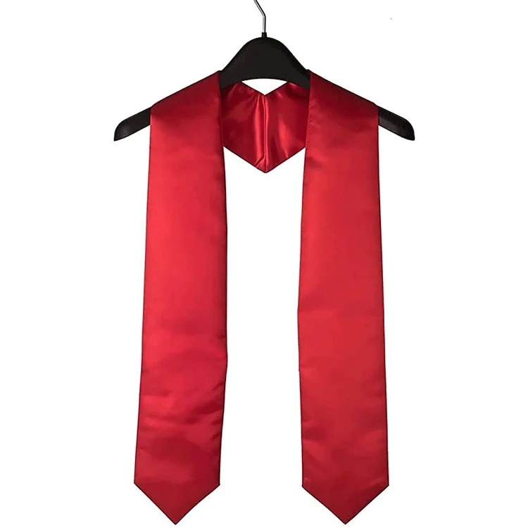 Blank Adults Colored Sublimation School Stoles Ceremony Colleague 60 and 72 Inches Australia Royal Blue Graduation Stole