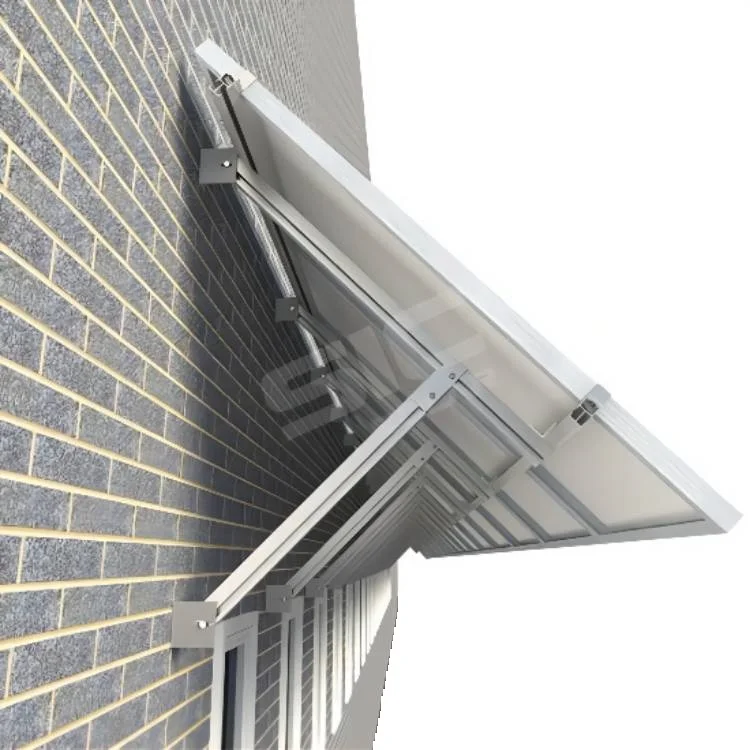 Adjustable Solar Wall Racking System PV Wall Tilt Mount Solar Panel Wall Mounting Bracket