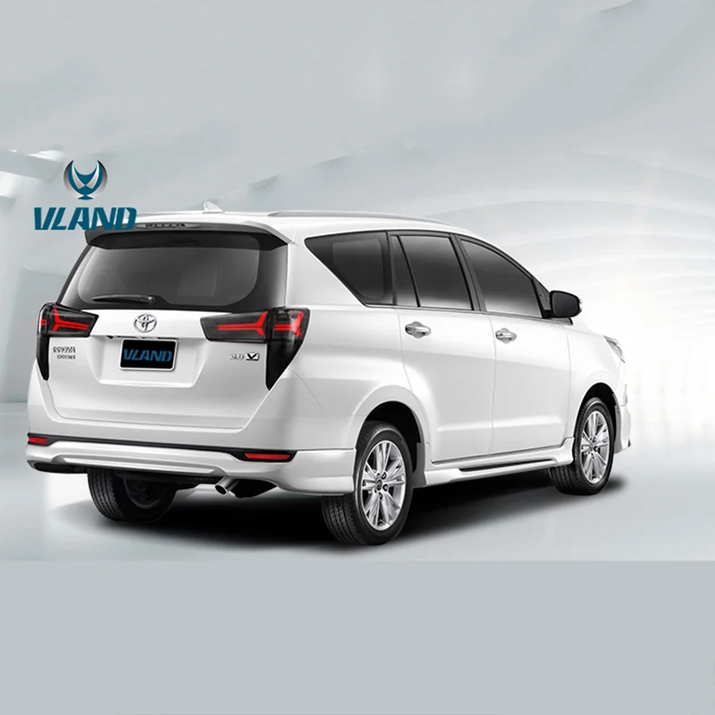Оптовая продажа, автомобильные аксессуары Vland Factory innova, светодиодный задний фонарь 2016 вверх с подключаемой конструкцией, задний фонарь для toyota innova