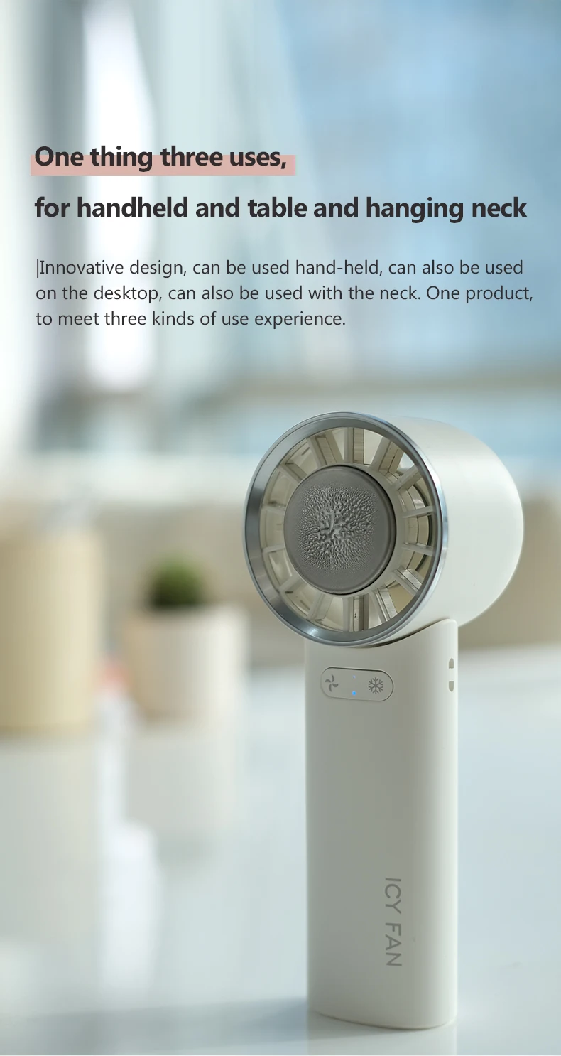 A small handheld fan for foldable, rechargeable, portable semiconductor fast cooling, brushless, and low-noise motors Handy Fan