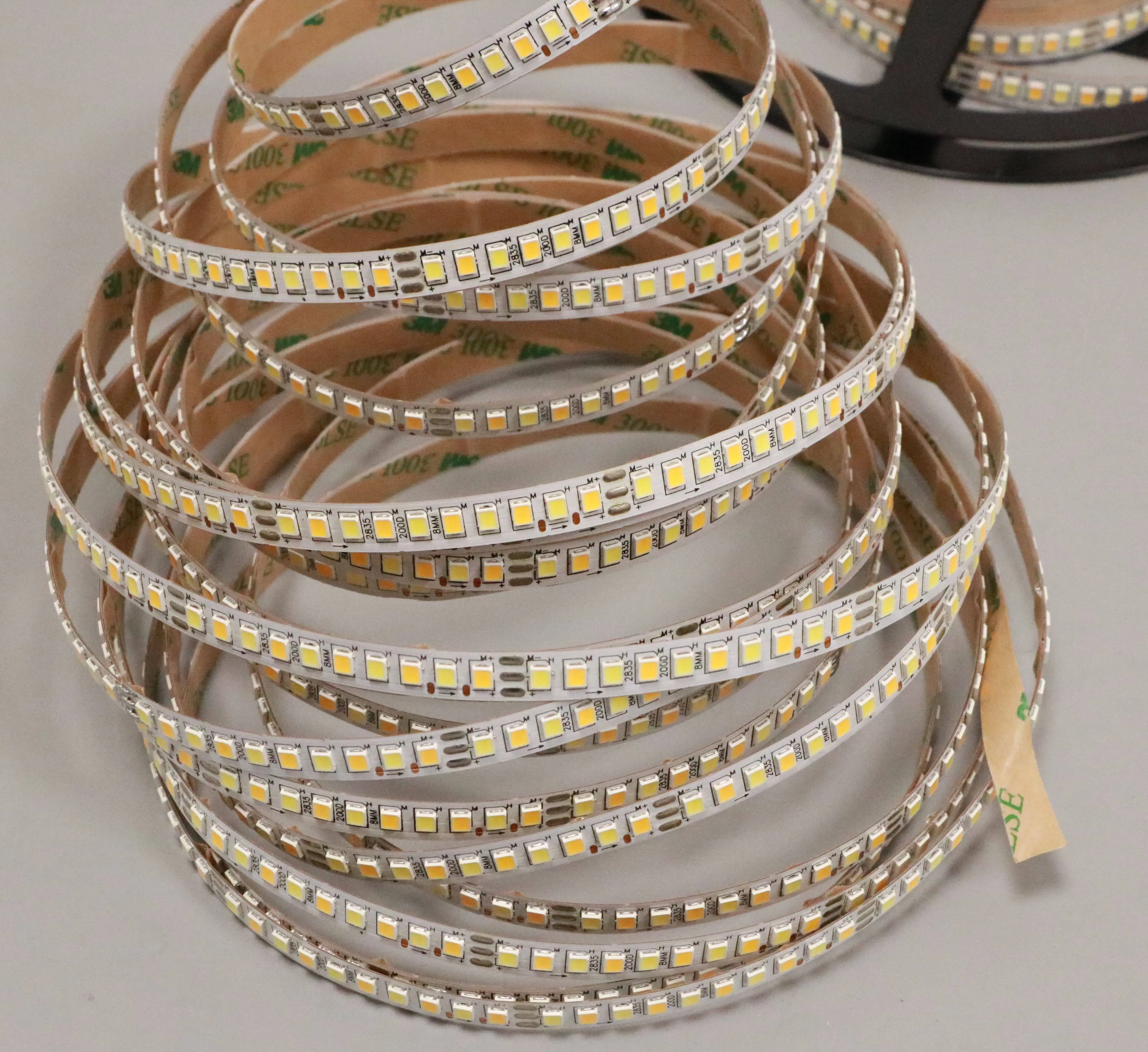 2022 new product Two-color light strip smd2835 DC12V High-brightness Lamp Beads LED Flexible Strip Light