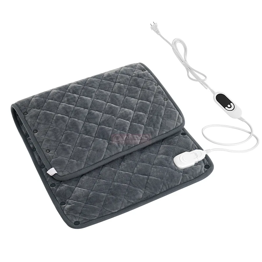 wholesale 33x17 carbon fiber far infrared heating blanket shoulder and neck warm up electric heater warm blanket