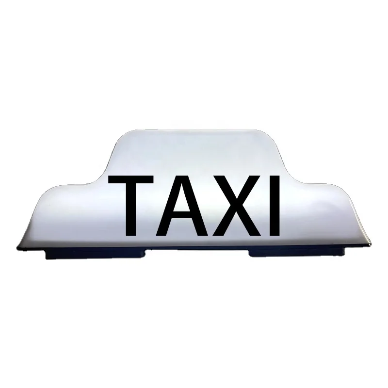 Mass-product AD car roof light with waterproof led light strips Taxi sign light box