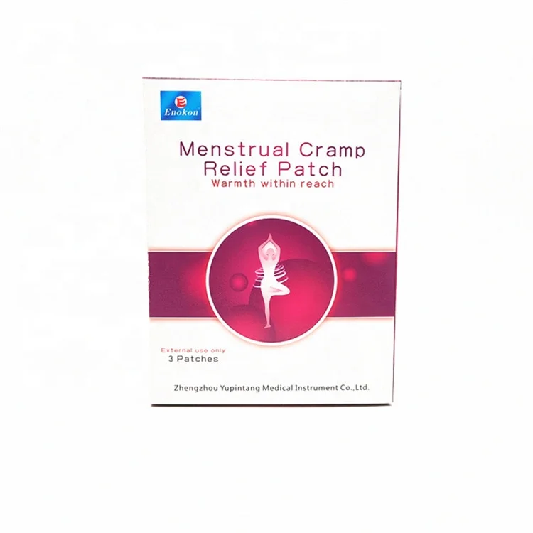 
2021 hot products 12 hours menstrual cramp heat pain relief patch for women 