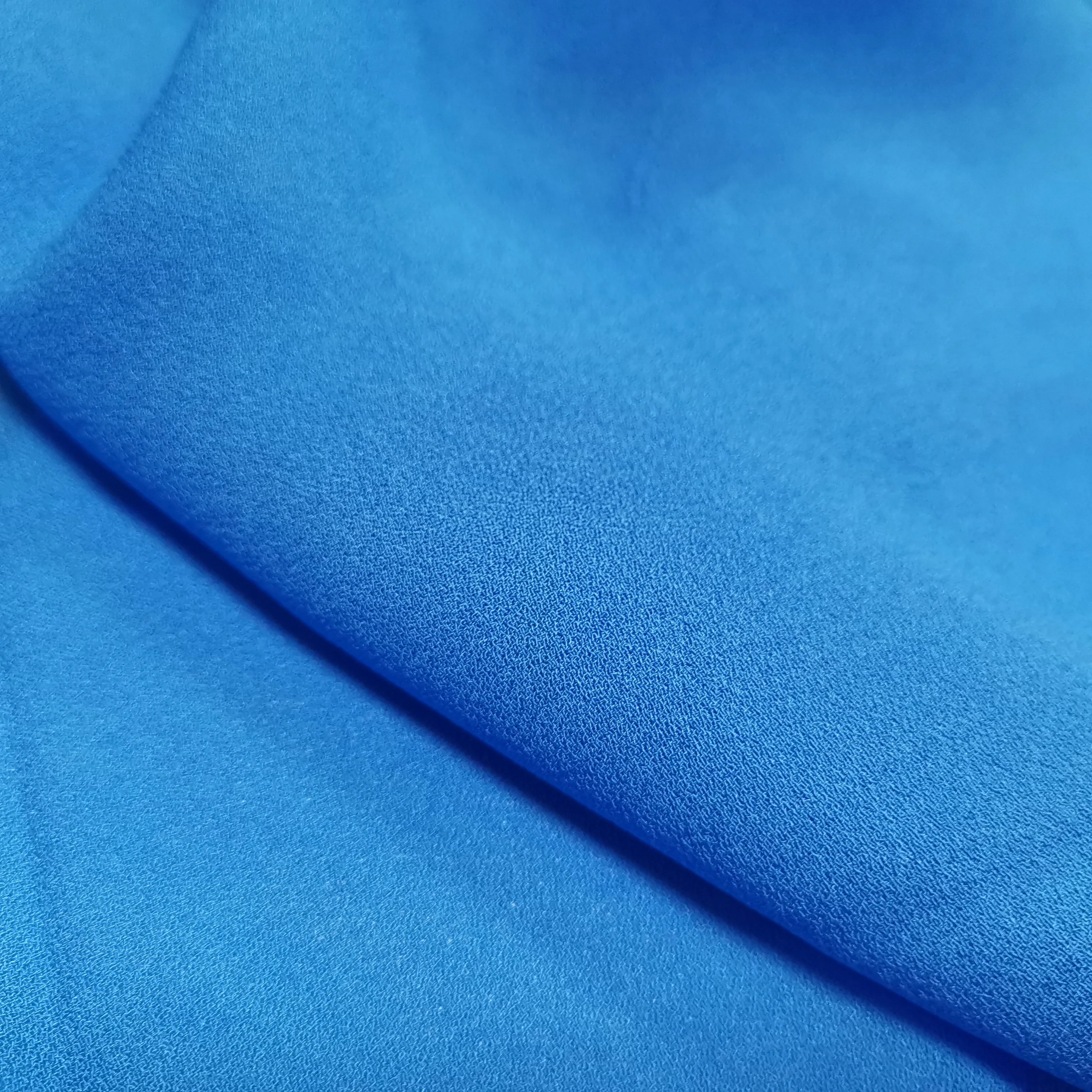 High Quality Customized Crepe Fabric 100%VISCOSE Viscose Rayon Fabric For Dress and Home Textile