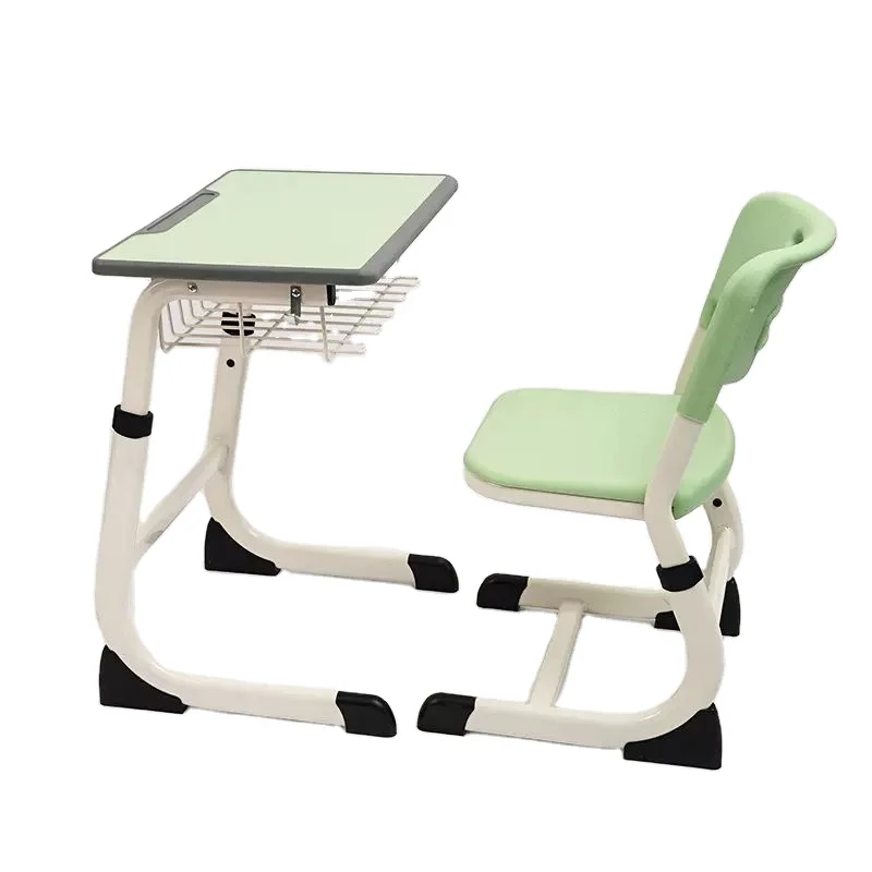 Hot Sale School Desks for Students Combination of Chair & Desk with Table Essential School Furniture