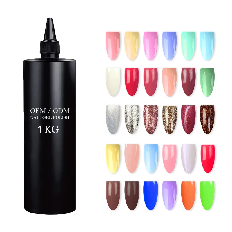 Bulk Buy From China Nail Supplier no hema gel nail polish at home oem uv gel