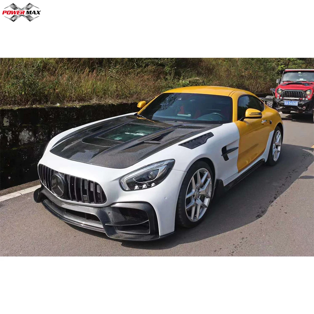Carbon Fiber Bonnet For Mercedes Benz AMG GT GTC GTS GTR Carbon Hood
