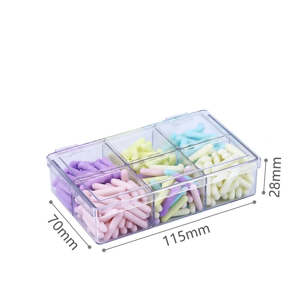 6 in 1 square box matt macaron colors sugar cake sprinkles edible cake decoration manufacturers for cake bakery decoration
