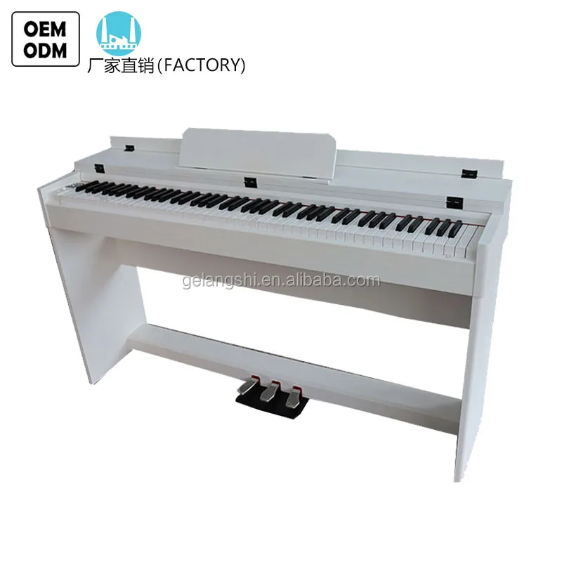 Gelaus DP-600 электронный черный молоток action digital piano