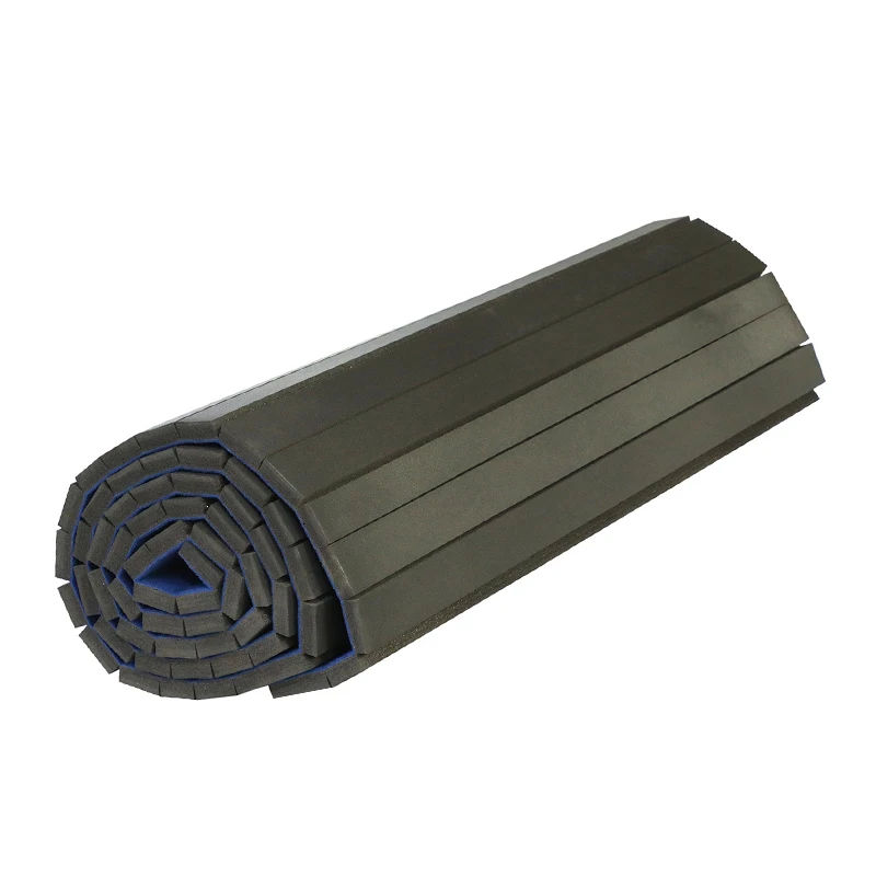 Durable 2 2.5 3 4 5cm thick flexible rollable surface bonded wrestling grappling Jiu Jitsu rollout mats
