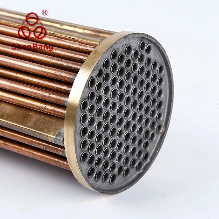 NT855 Diesel engine heavy truck cooling system parts Radiator brass oil cooler core 208149 3021581