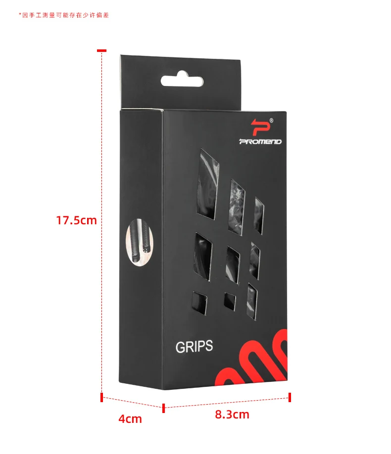 Promend2024 imitate 3D Print Bike handlebar grip Breathable Soft Gel Durable Mountain bike grip MTB Bike grip China Manufacturer