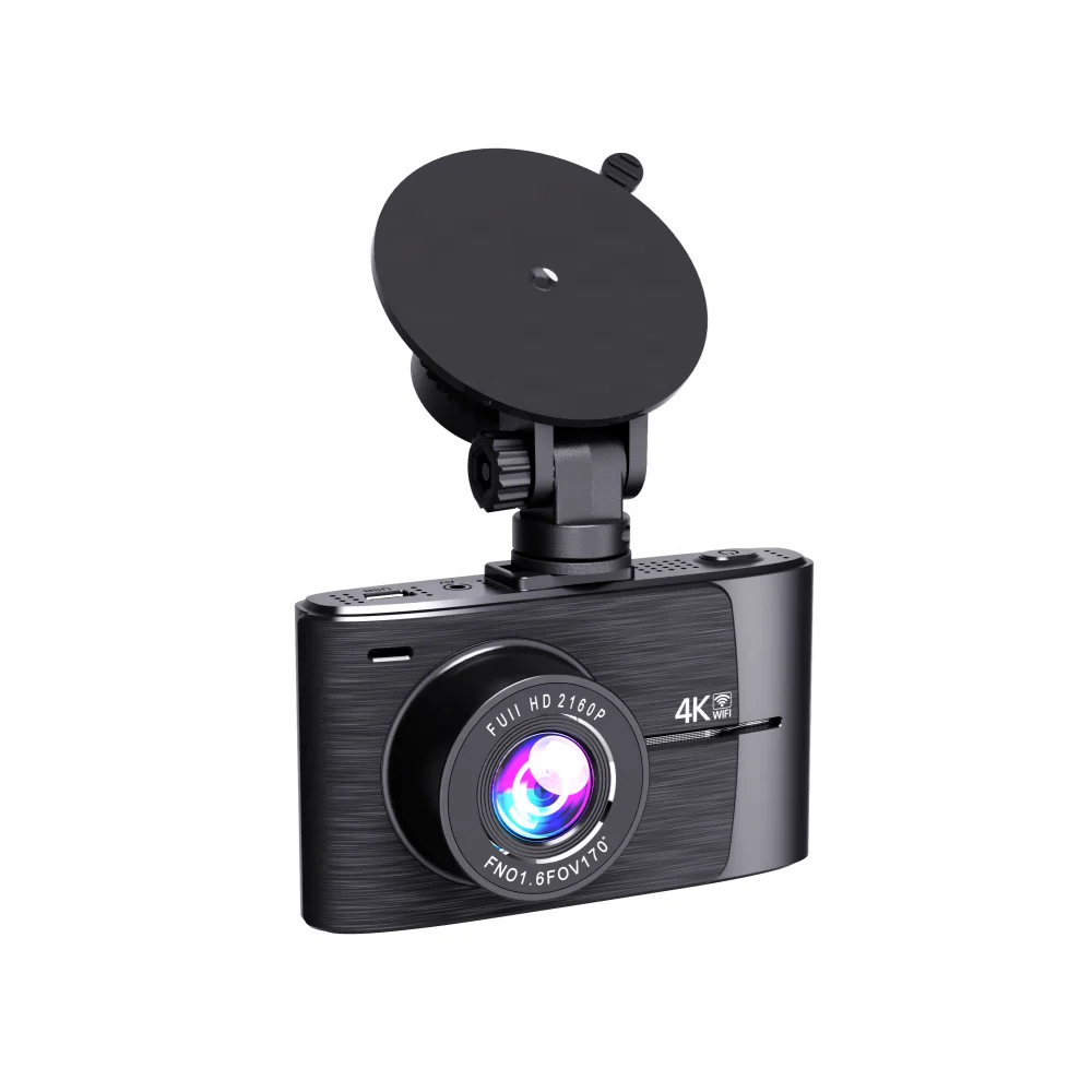 Relee 2CH 4K Dash Cam 2160P GPS Wifi Car DVR Camera Ultra HD Auto Parking Monitor Night Vison 170 FOV Driving Recorder