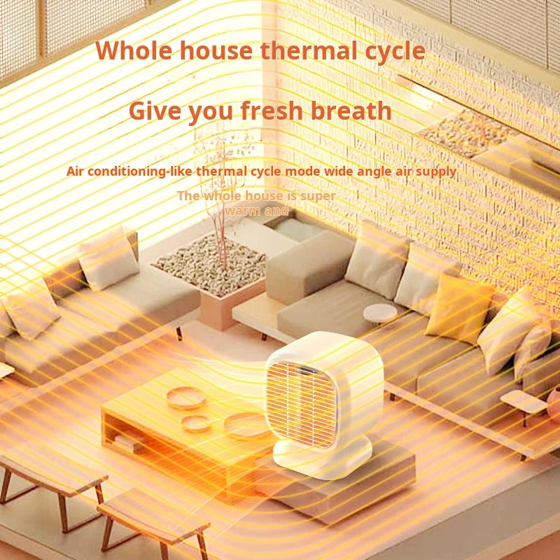 High efficiency and energy saving Electric Fan Heater Mini Heater Household Heater Compact and light small warm air blower