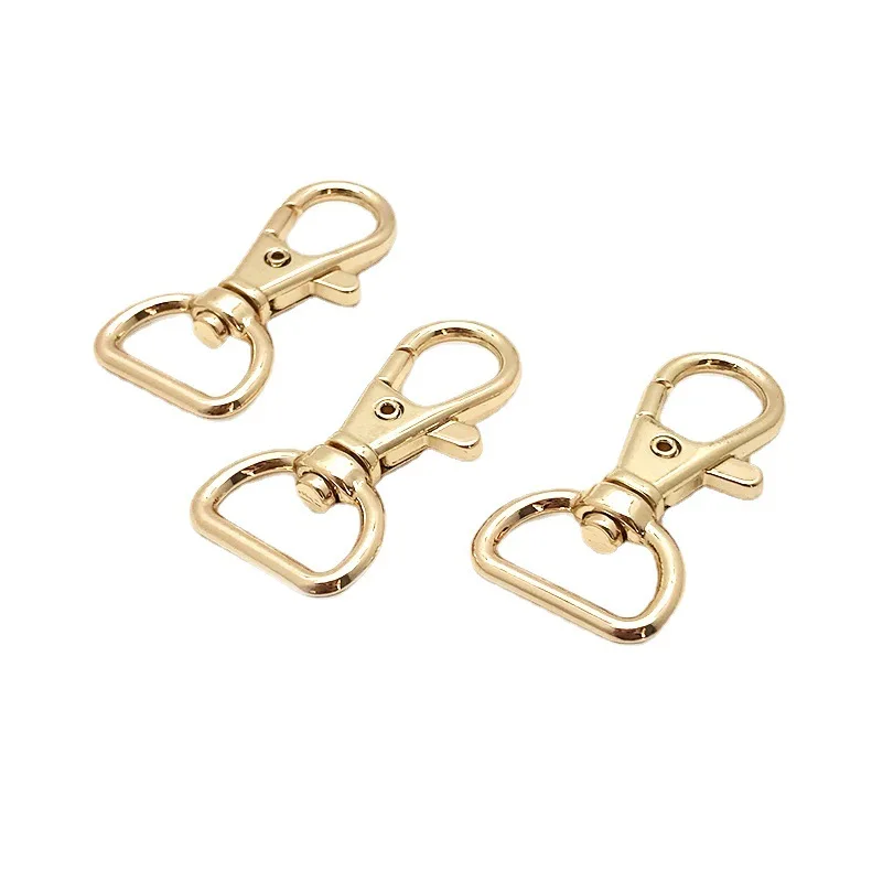 Swivel Clasp Claw Dog Collar Hook Lobster Strap Clip Purse Handbag Key Ring Webbing Keychain Hardware