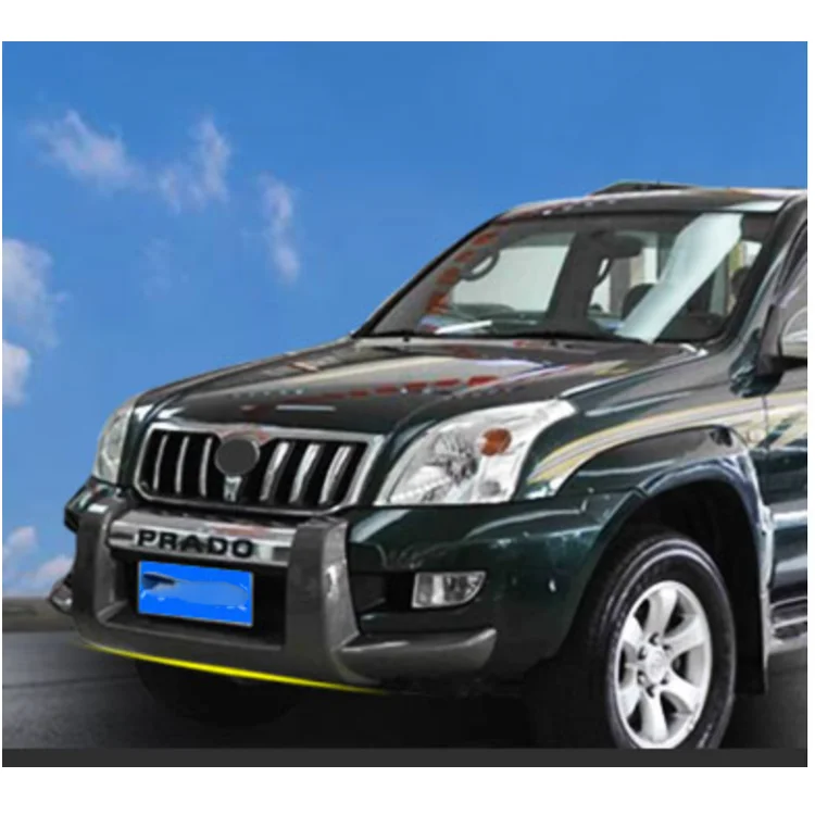 ABS Material Car Front Bumper Guard  For Toyota Prado Lc120 Fj120 Gx120 2003-2009 Exterior Accessories