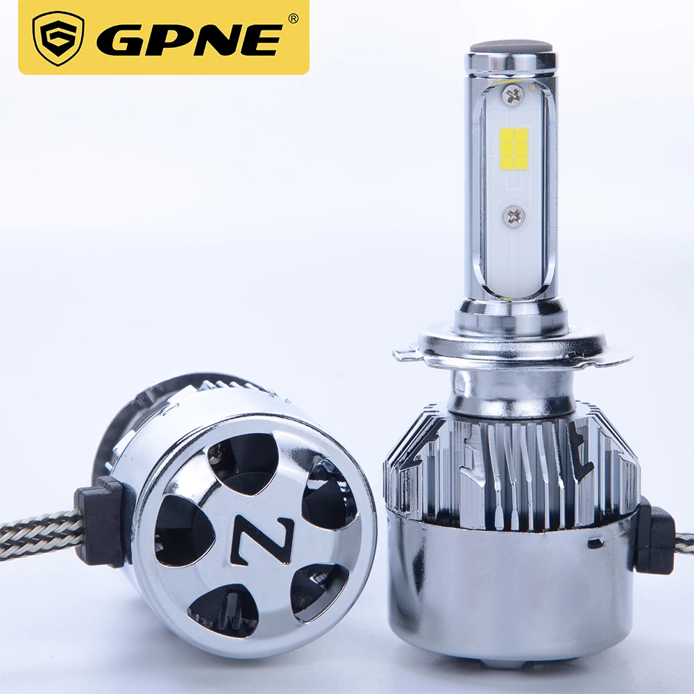  Светодиодная лампа GPNE C8 H7 ультраяркая для фар ближнего и дальнего