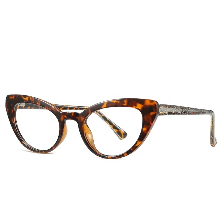 
New trendy band design tr90 cat eye glasses custom optical eyeglasses frames 