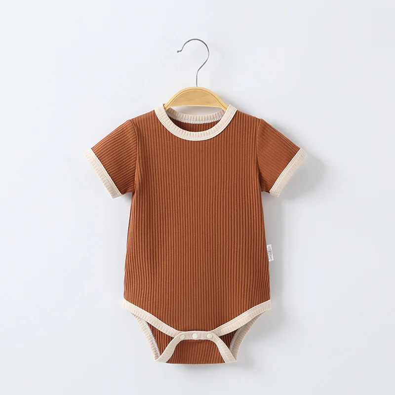 100% Cotton summer baby clothes Newborn Infant Onesie Rompers Pajamas for Baby Boys Girls