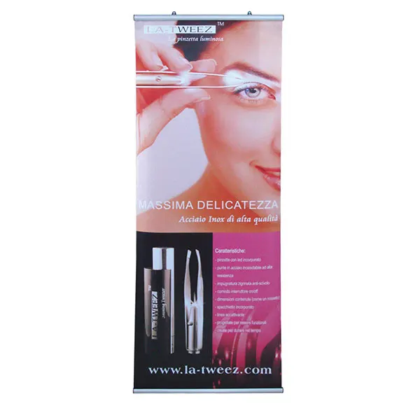 wholesale factory price banner stand poster rail hanger banner shopping mall banner