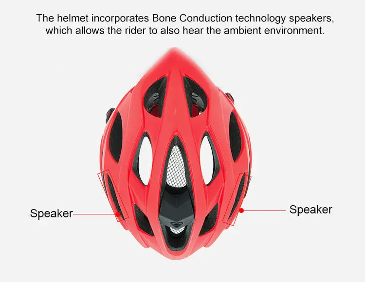 Hot Sale Adult Unisex Smart Bluetooth Camera Helmet Bicycle Bike Helmet