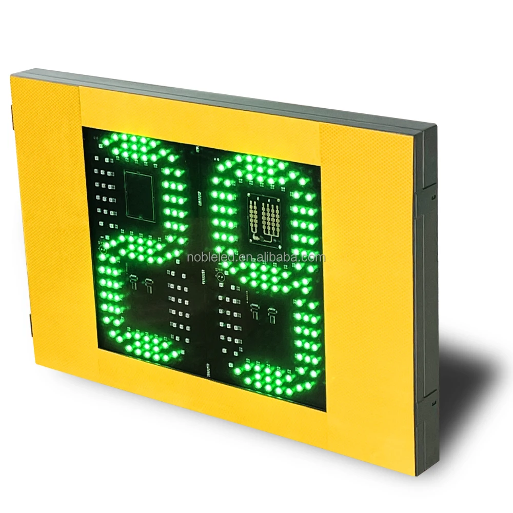 Up To 500 Meters Visibility Range Integrated Radar Solar Traffic Signal