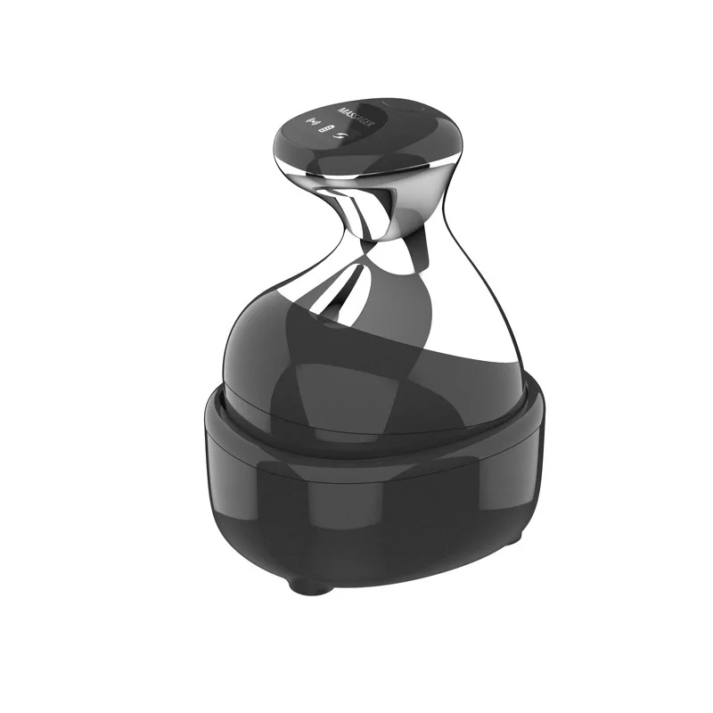 Rechargeable Waterproof Handheld Massager for Deep Clean and Stress Relief Scalp Massager