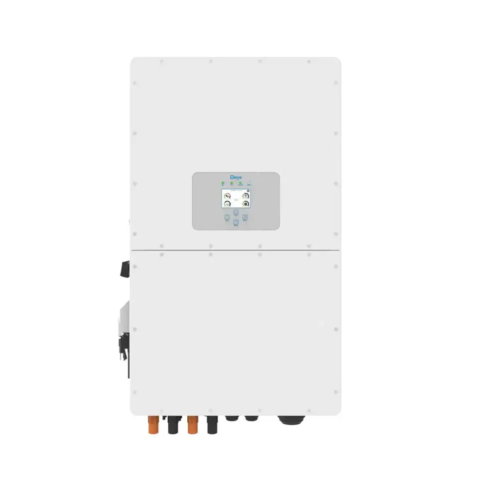 Technology Leadership High Voltage Deye Solar Hybrid Inverter SUN-29.9K-SG01HP3-EU-BM3 3 Phase Solar Panel Systems 30KW-50KW