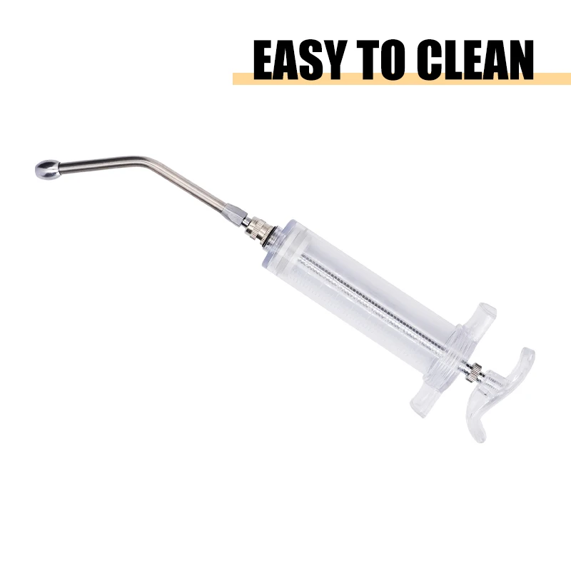 Reusable Veterinary Farming Cannula Drench Syringe Connector Animal Medicine Feeding Tools