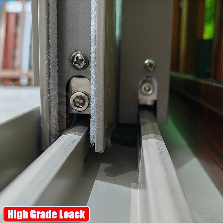 7 days delivery 12 colors choose insulation Impact resistance waterproof 3 tracks aluminium sliding double glazed home windows