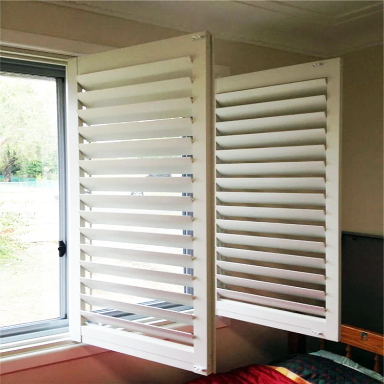 interior bi-fold window shutters
