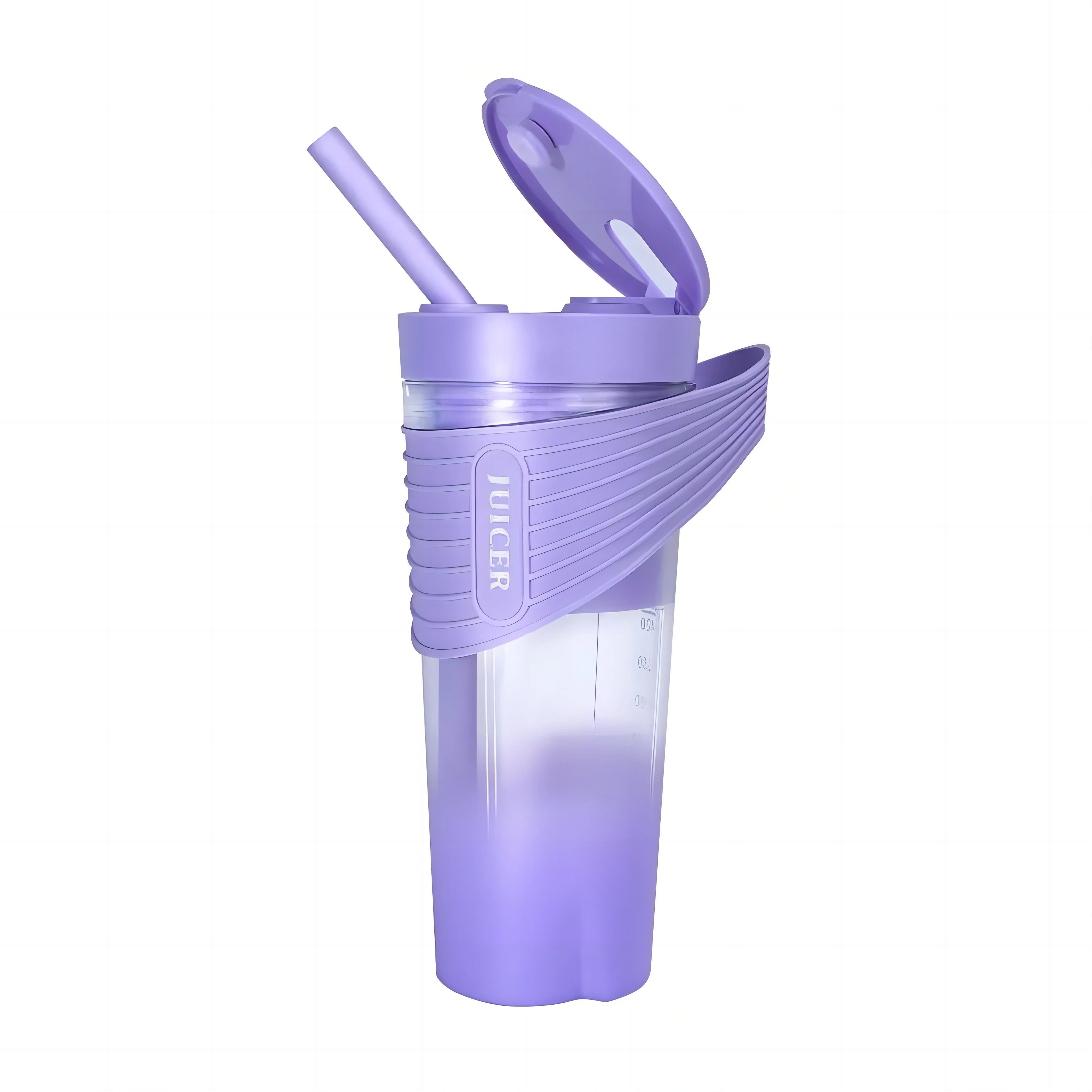 2023 IPX7 Waterproof USB Rechargeable Six-blade Fresh Juicer Portable Personal Smoothies Blender