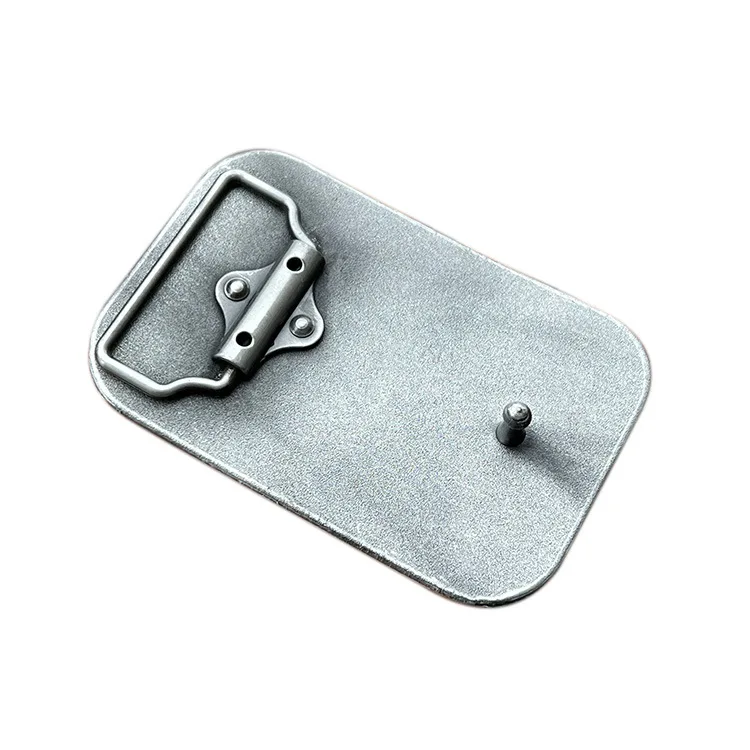 2024 Hot selling item antique gold and silver zinc alloy Western cowboy belt buckle American fashion belt buckle for men