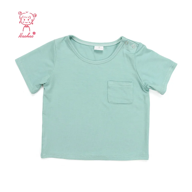 
Blue boutique clothes wholesale sleeveless children shirt for lovely boy 