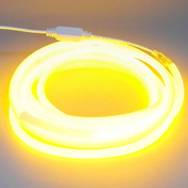 Высококачественная неоновая трубчатая Светодиодная лампа 360 на 2835 градусов, 12 В, 24 В, светодиодная неоновая лампа Termo, декоративная неоновая лампа Rgb «сделай сам»