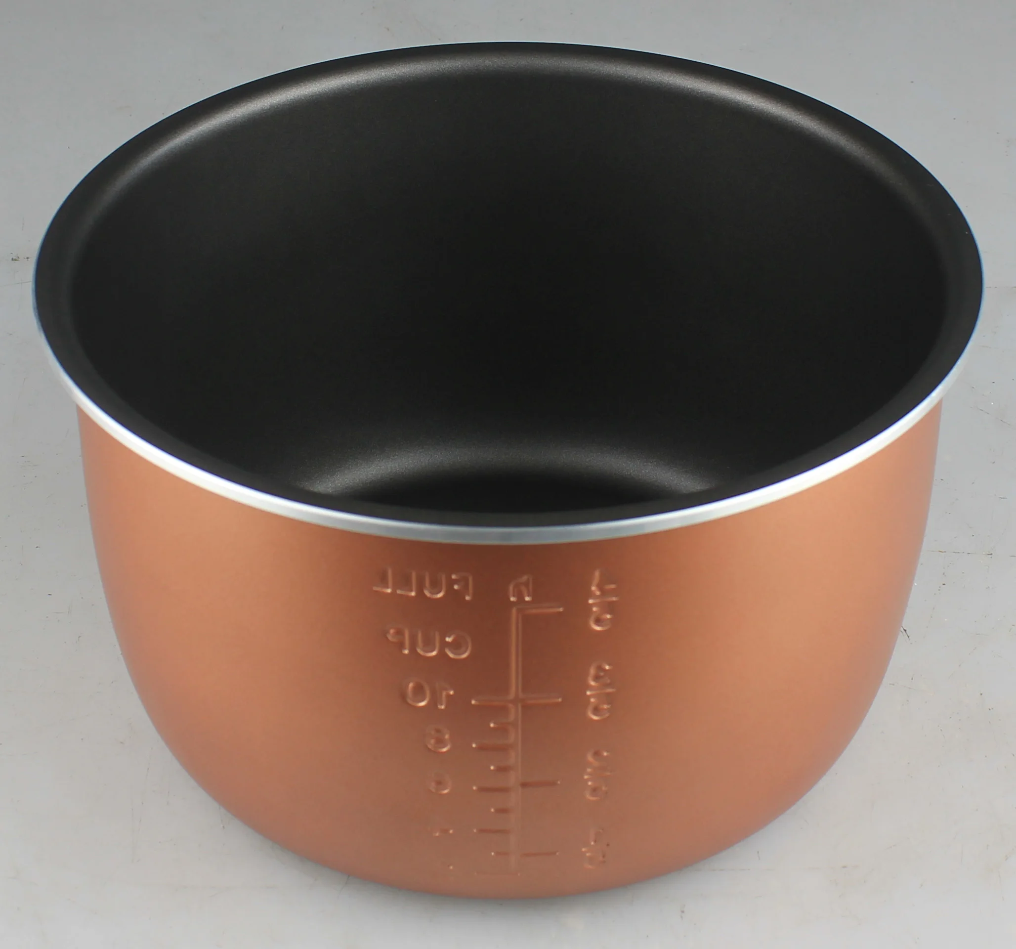 
Capacity 8L Liter D08L Aluminum Quart Inner pot for Pressure Cooker OEM Power Sales Color Material Electric Household 
