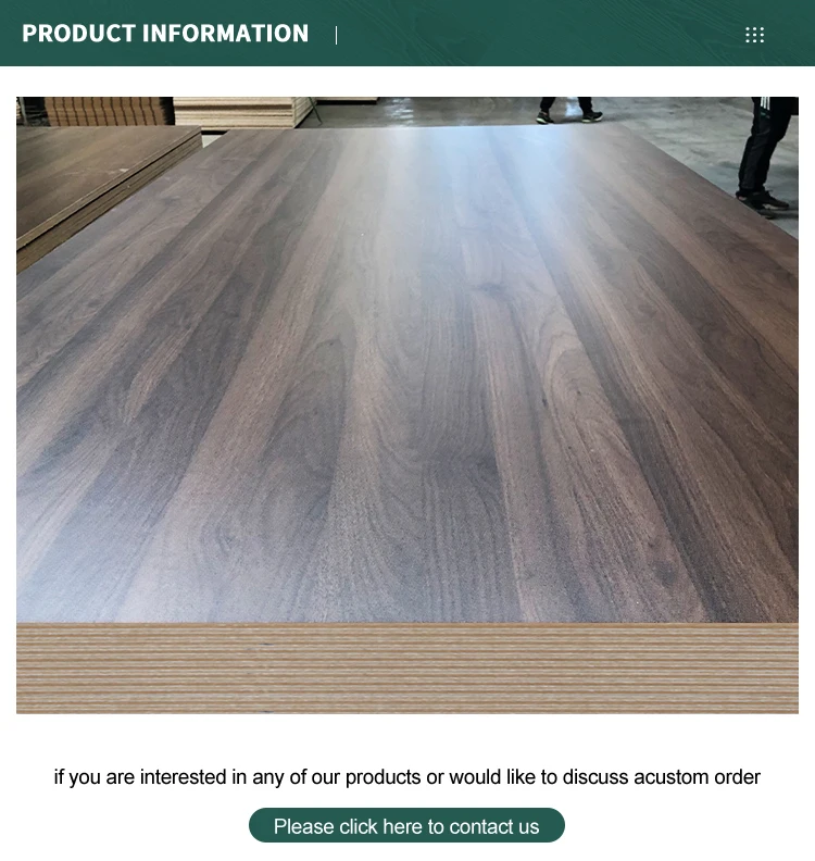 wholesale chanta 4x8 melamine laminated mdf board from china factory