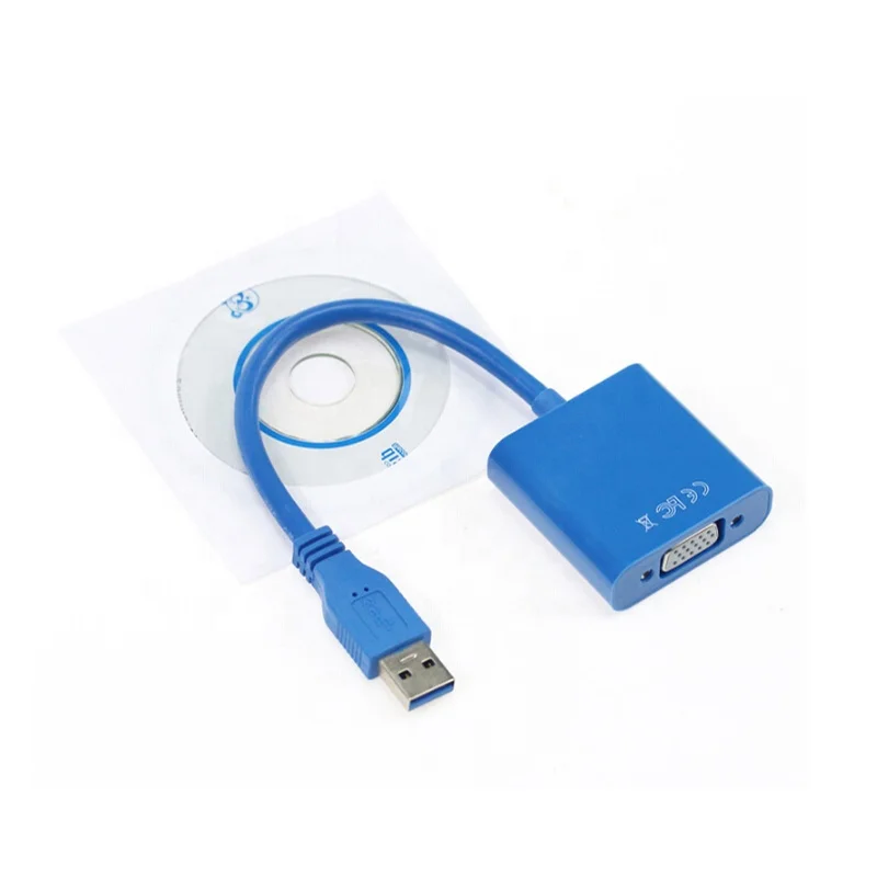 
WISTAR USB to vga adapter converter male to female usb 3.0 to vga for PC 