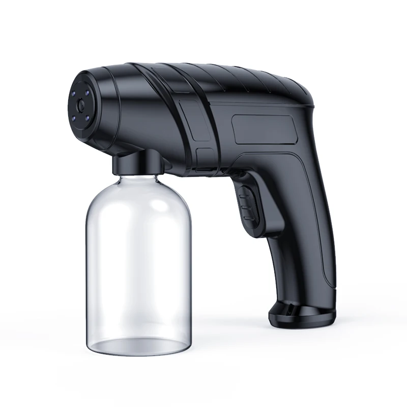 
300ml Nano Mist Sprayer Santitizer Machine Hand-held Atomizer Spray Gun Cordless Electric ULV Fogger For Office Garden Sprayer 