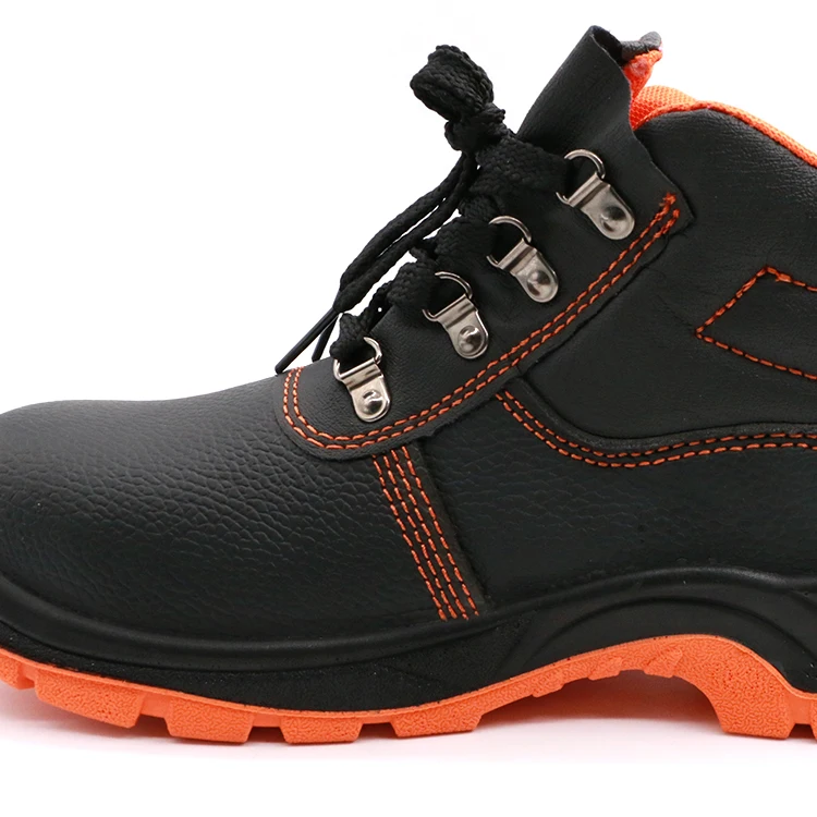 MaxiPact Sports Style Safety Work Boots Genuine Leather/PU Iron Toe Iron Midsole PU Outsole Autumn Canvas Steel Slip-Resistant